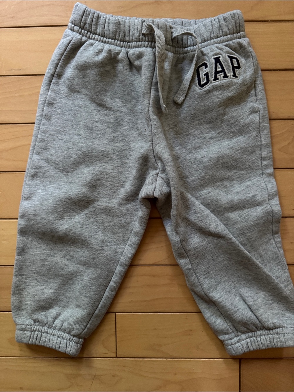 GAP Gray Toddler Sweatpants with Logo
